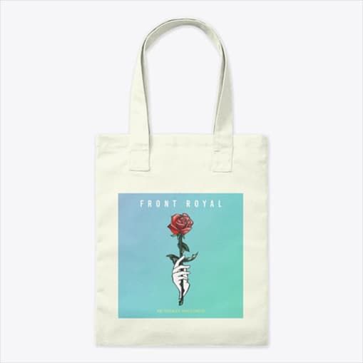 Tote bag with Front Royal album artwork